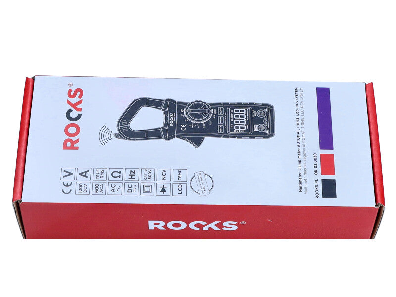 ROOKS Klamber-multimeeter AUTOMAT T-RMS LED-NCV SYSTEM