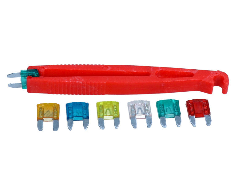 ROOKS Kaitsmete komplekt MINI 121 tk 5A 10A 15A 20A 25A 30A