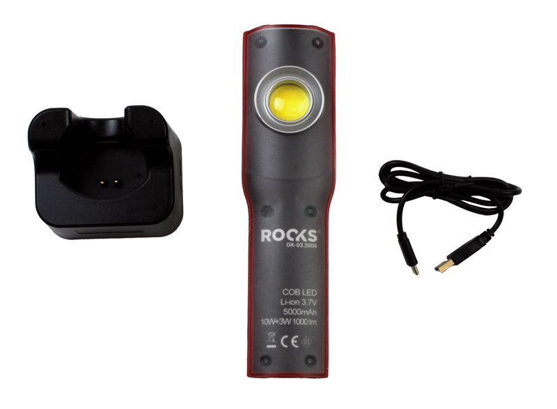 ROOKS Töökojalamp COB LED 10 + 3 W 1000 lm