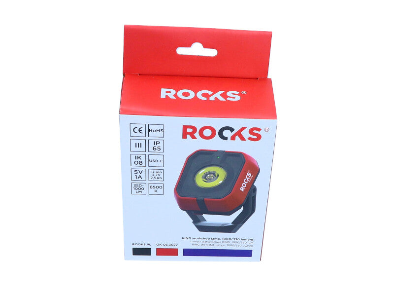 ROOKS Töökojalamp RING 2 1000/350 lum