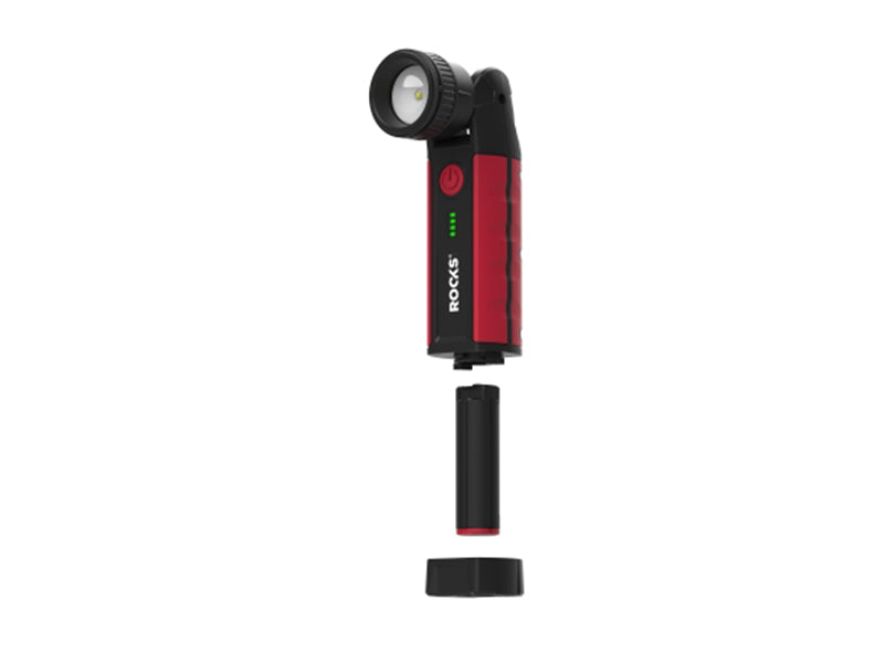 ROOKS Töökojalamp B1 FLEX ZOOM 1000 lum 2600 mAh