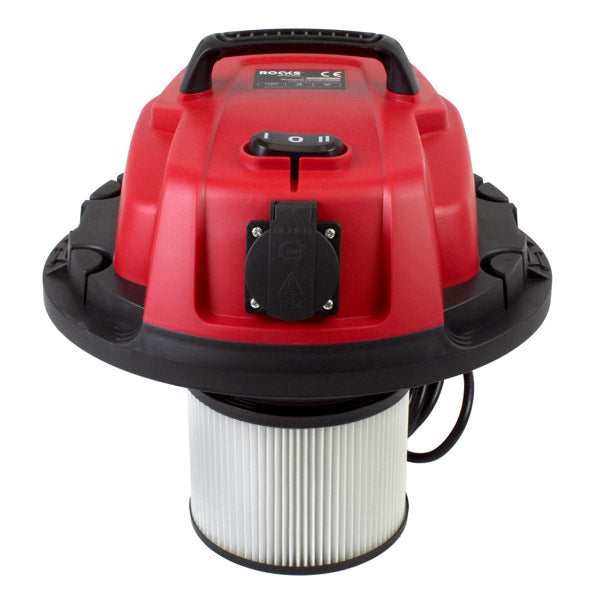 ROOKS Töökojatolmuimeja DRY&WET 1400W 30L HEPA