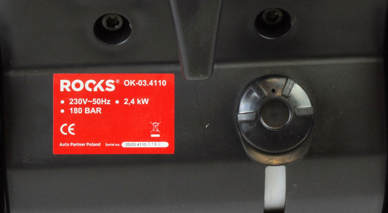 ROOKS Survepesur HD 2,4 kW, 180 BAR, turboharjaga