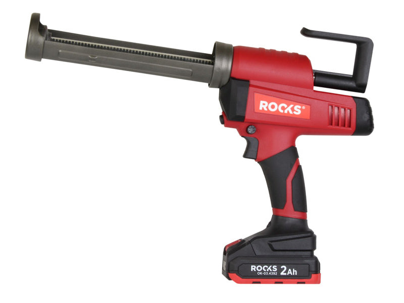 ROOKS 20 V AQ-ONE silikoonipüstol 350 ml 2500 N, kompl. 2 Ah akuga