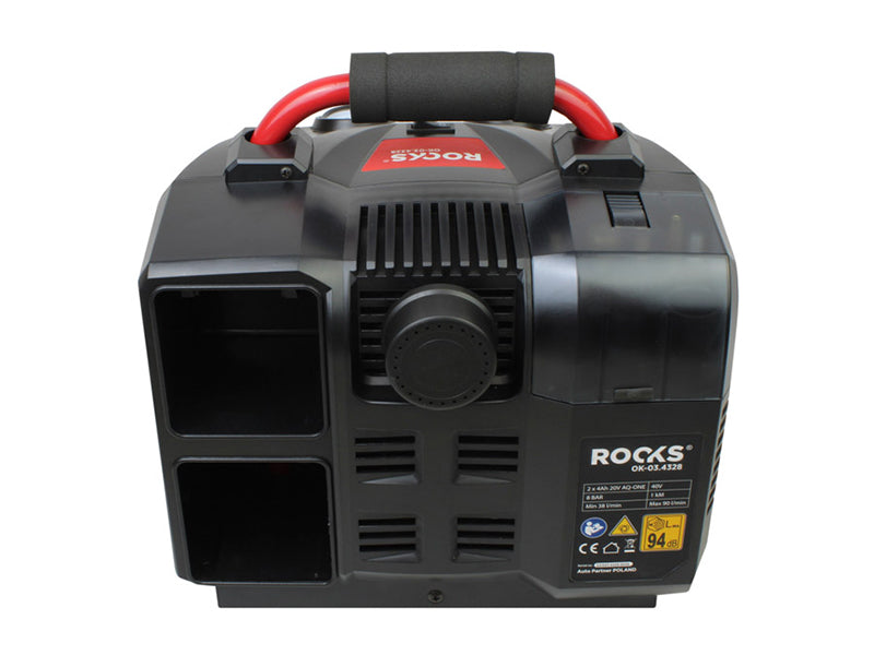 ROOKS 20V AQ-ONE kompressor 6l 1 hj 8 BAR 36V, ilma tarvikuteta