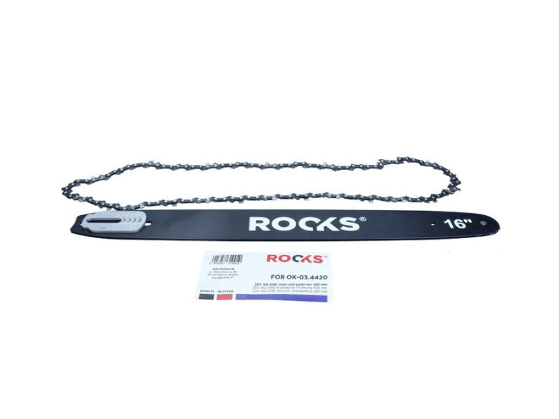 ROOKS 20V AQ-ONE kett ja juhtplaat 400 mm saele OK-03.4420
