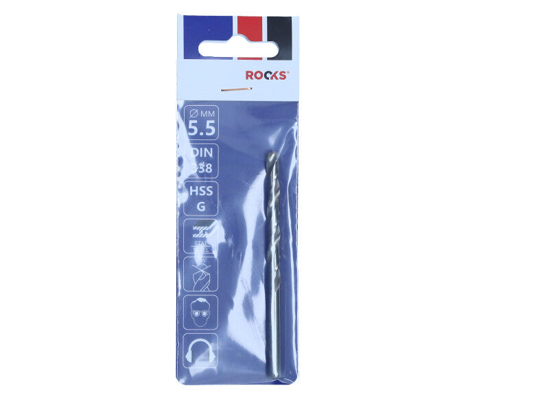 ROOKS Metallipuur PRO ∅ 5,5 mm HSS G 900 N/mm2 DIN 338