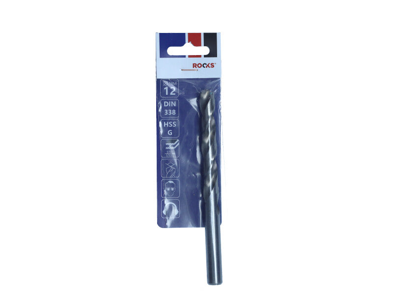 ROOKS Metallipuur PRO ∅ 12 mm HSS G 900 N/mm2 DIN 338