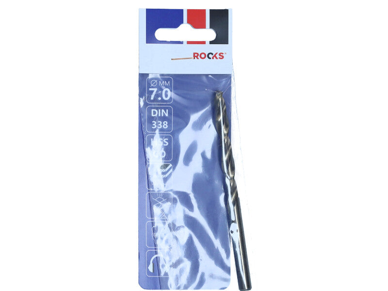 ROOKS Metallipuur STRONG ∅ 7,0 mm HSS Co 1000 N/mm2 DIN 338