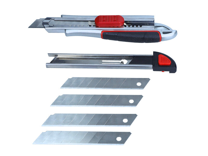 ROOKS Murtava teraga metallist nuga 18 mm, 5 tera, materjal SK5