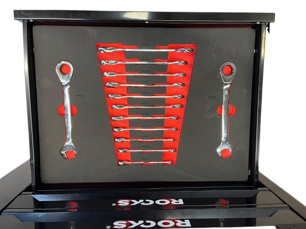 ROOKS Tööriistakapp HOME GARAGE tööriistadega 246 osa