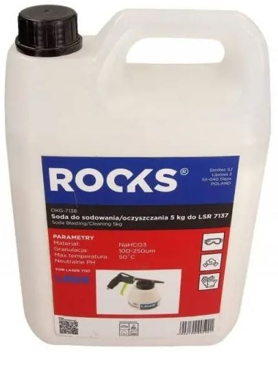 ROOKS Sooda soodapritsiks ja puhastamiseks 5 kg LSR 7137 jaoks