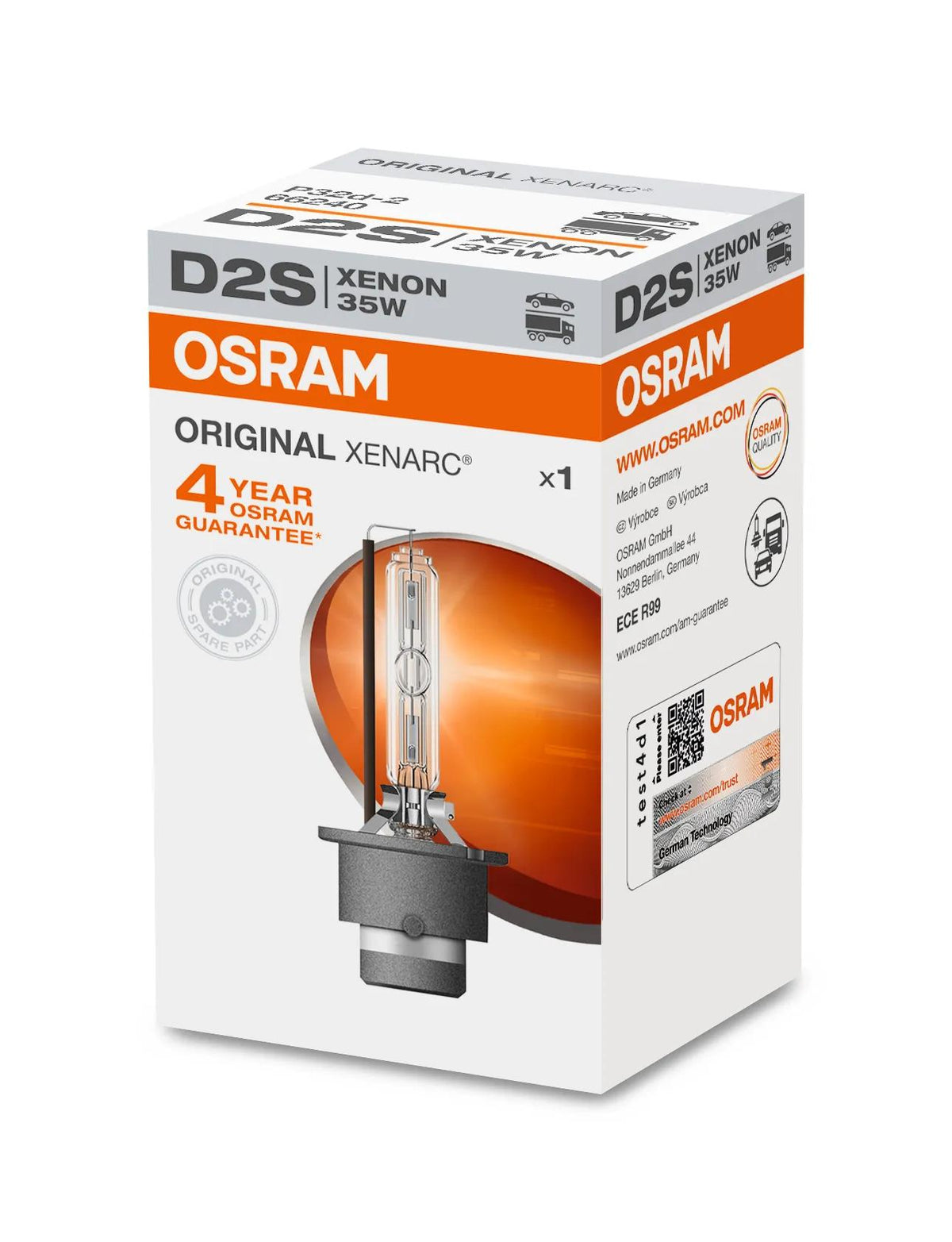 OSRAM XENARC ORIGINAL D2S 35 W ksenoonpirn