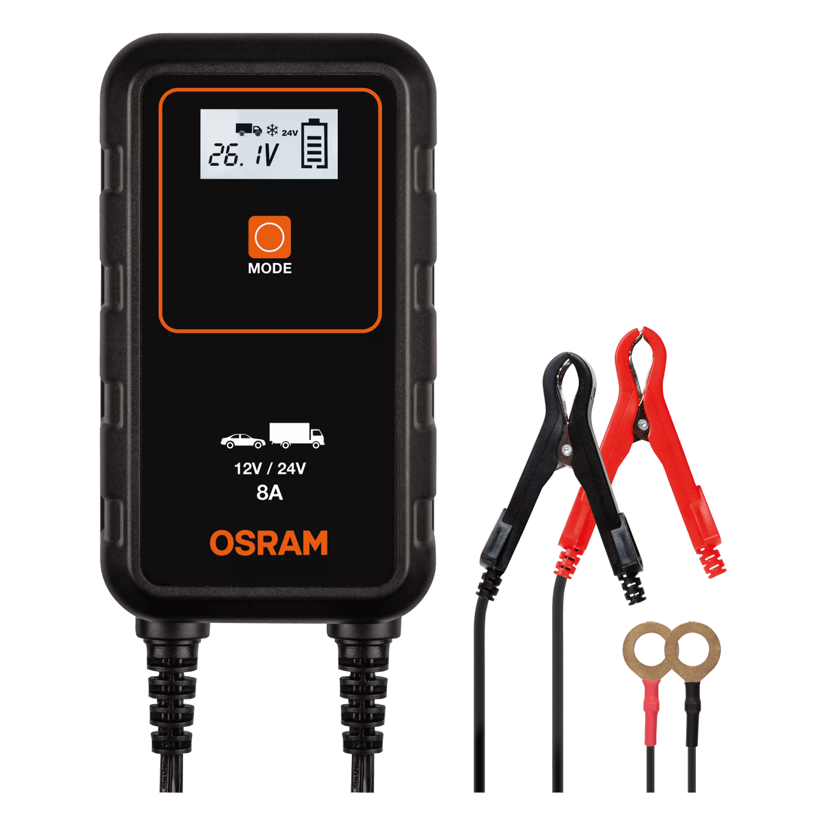OSRAM BATTERYcharge 908 akulaadija