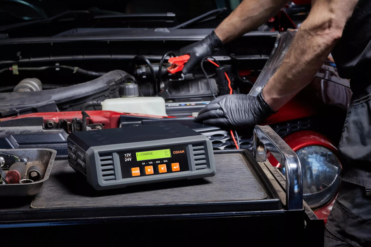 OSRAM BATTERYcharge PRO 30A akulaadija