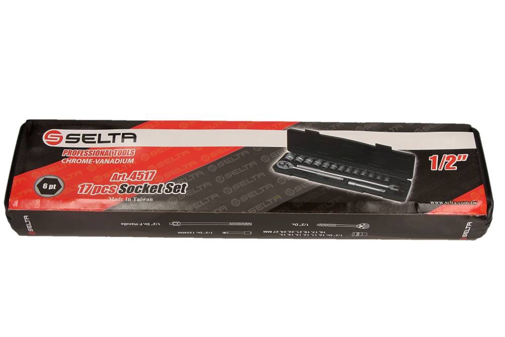 SELTA Tööriistakomplekt 1/2, 17 osa