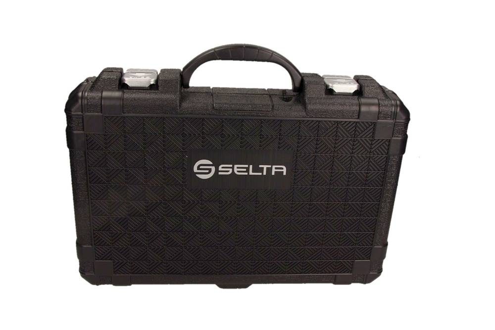 SELTA Tööriistakomplekt 1/4 ja 1/2, 72 osa