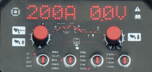 IDEAL MIG-keevitusaparaat TECNO MIG 234, MIG, Pulse, 4x4