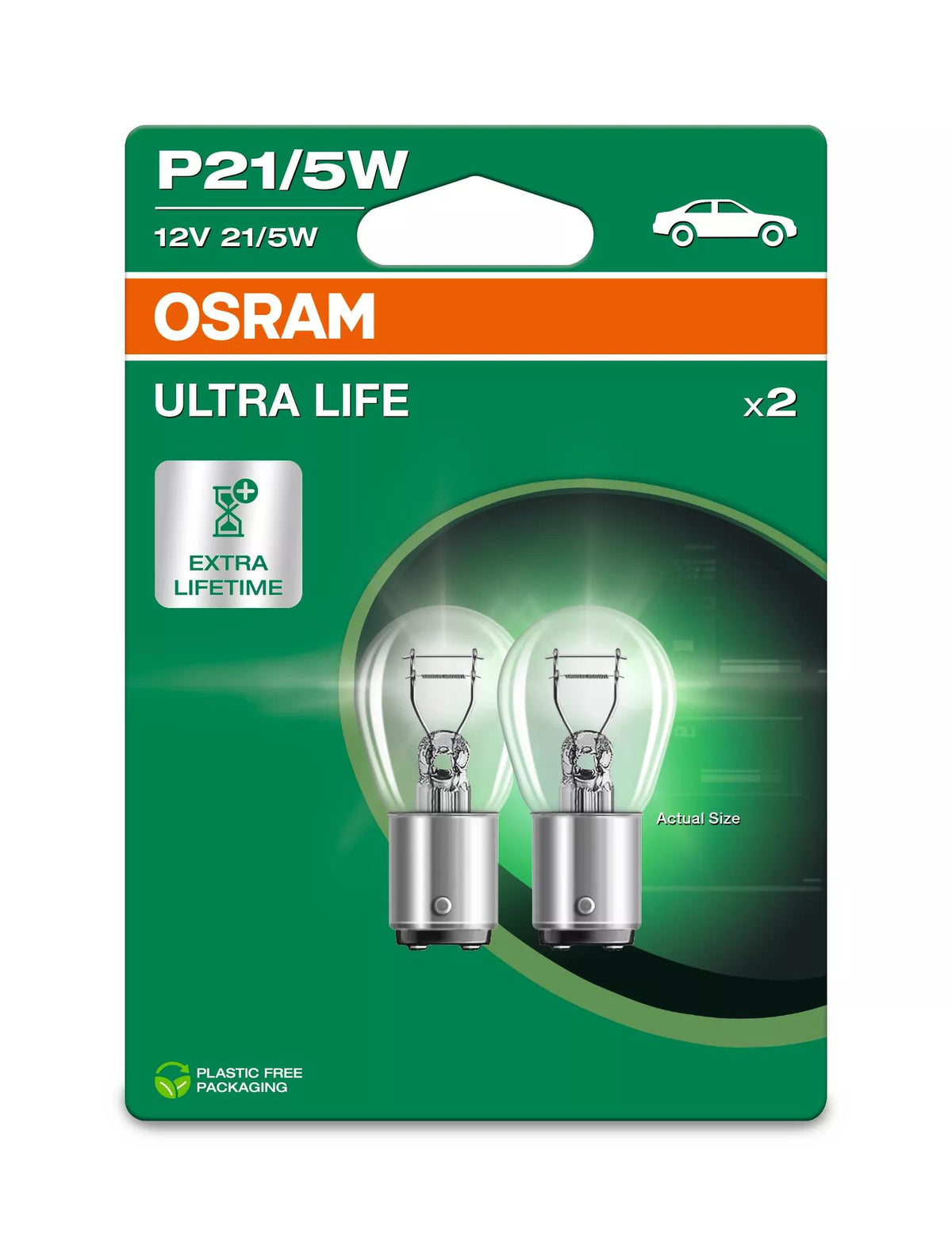 OSRAM ULTRA LIFE P21/5W 12 V 21/5 W signaalpirn