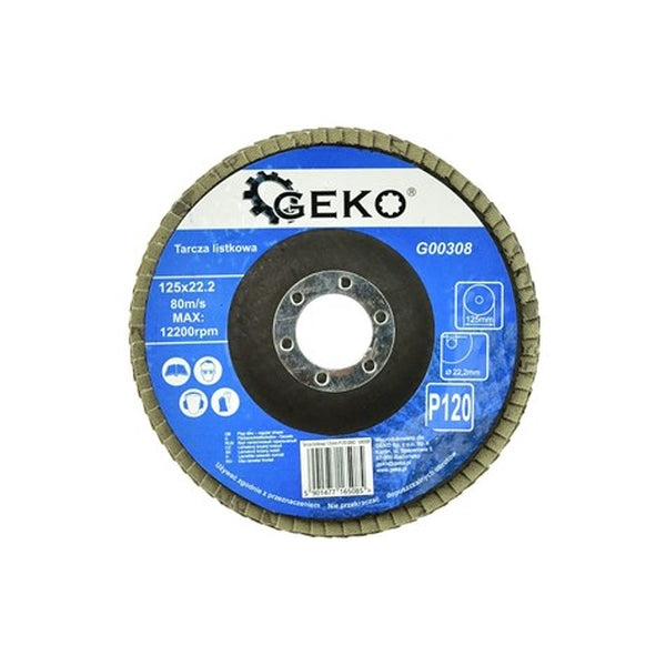 Geko Lamellketas 125 mm P100