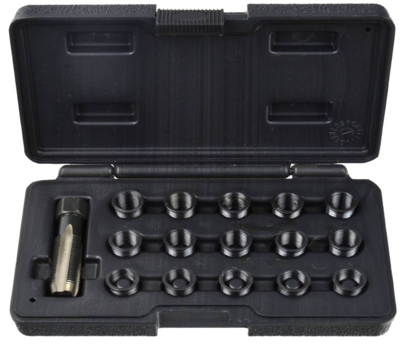 Geko Katkiste keermete parandamise komplekt M5-M12 131 osa