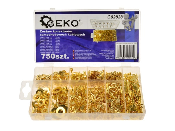 Geko Auto kaabliklemmide komplekt 750 tk