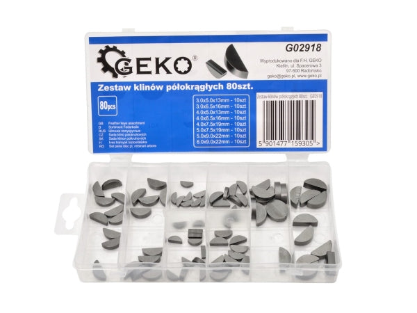 Geko Lukustusseibide komplekt 720 tk