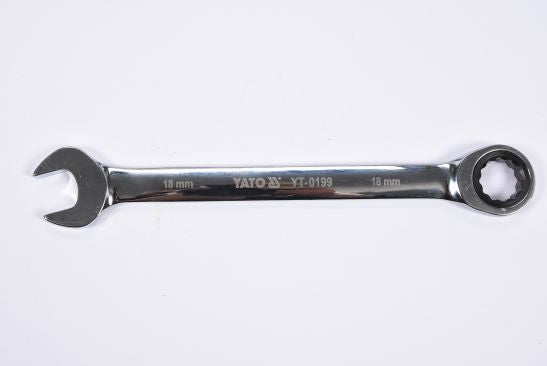 YATO Leht-silmusvõti 18 mm räikmehhanismiga