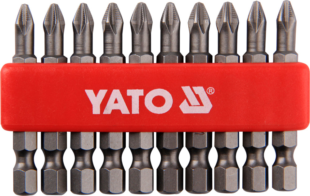 YATO Kruvikeeraja otsakud PHX1x50 mm, komplekt, 10 osa