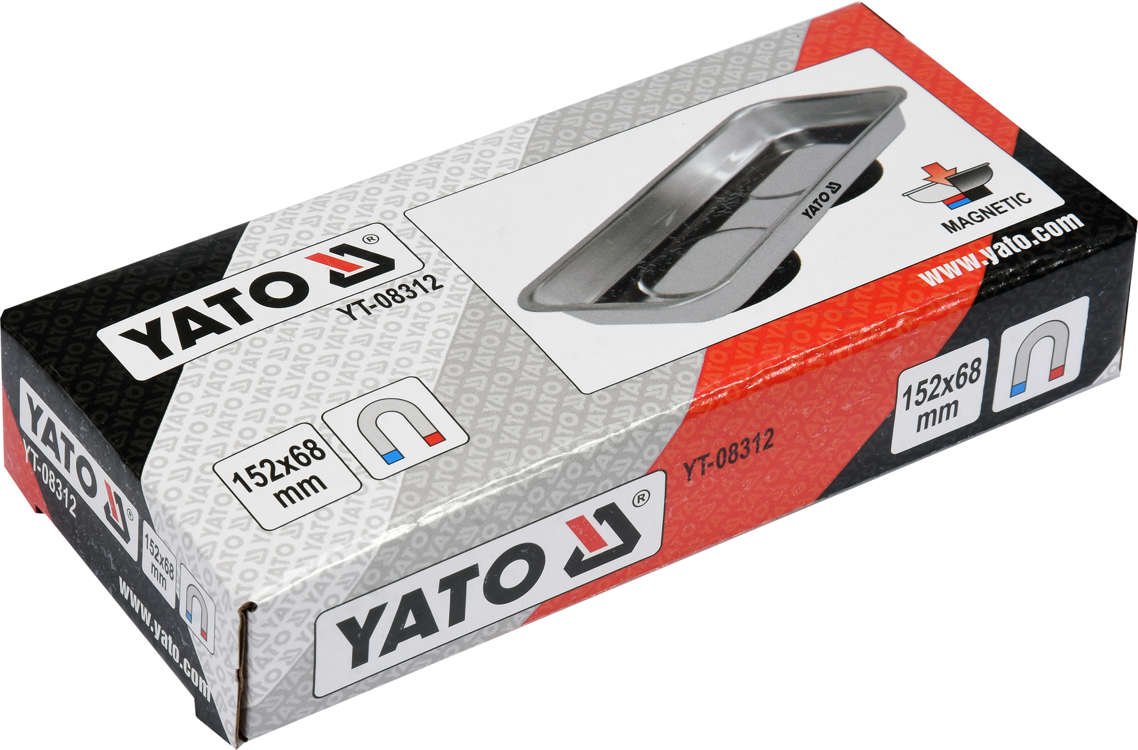 YATO Magnetkauss metallist ristkülikukujuline 68x152 mm