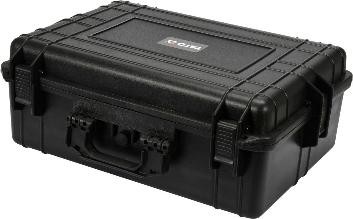YATO Hermeetiline tööriistakohver 559x351x229 mm ratastel