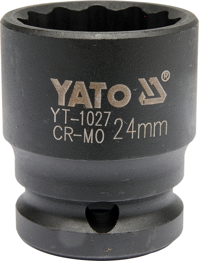YATO Löökpadrun 1/2 24 mm x 39 mm 12-kant rummumutritele