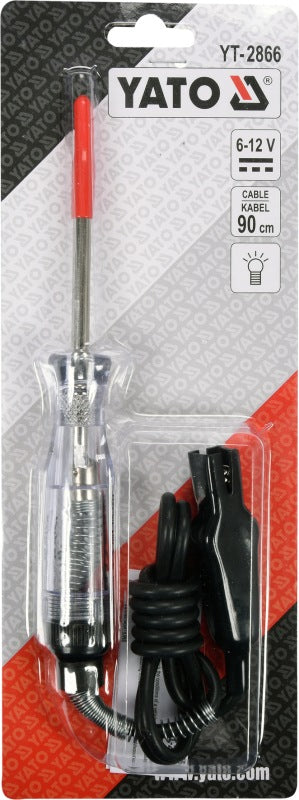 YATO Auto pingetester 6-12 V, kaabel 90 cm