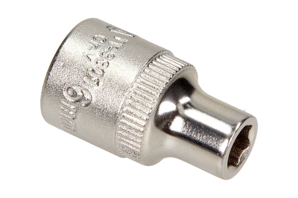 YATO Padrun 3/8 6 mm kuuskant lühike