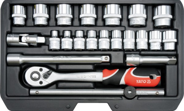 YATO Tööriistakomplekt 3/8 22 osa XS