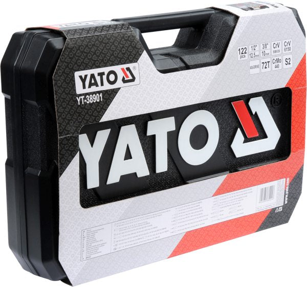 YATO Tööriistakomplekt 1/2 122 osa