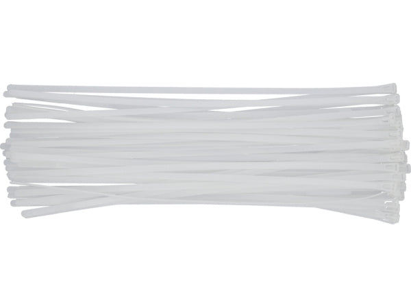 YATO Plastkaablisidemed, avatavad, 7,6x350 mm, 50 osa, valged