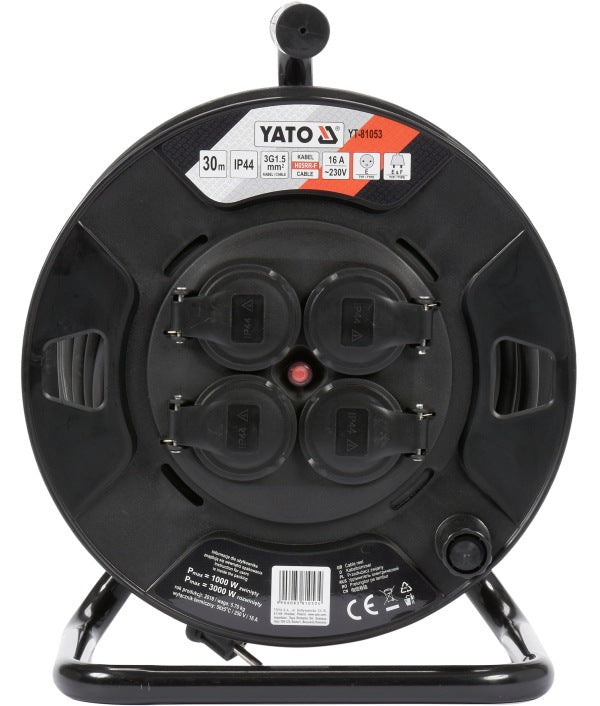 YATO Kaablirull 20 m 3x1,5 mm2