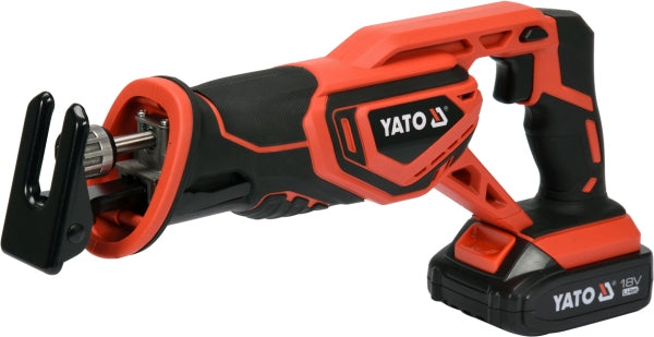 YATO Tiigersaag 18 V, komplekt 1x2 Ah, laadija