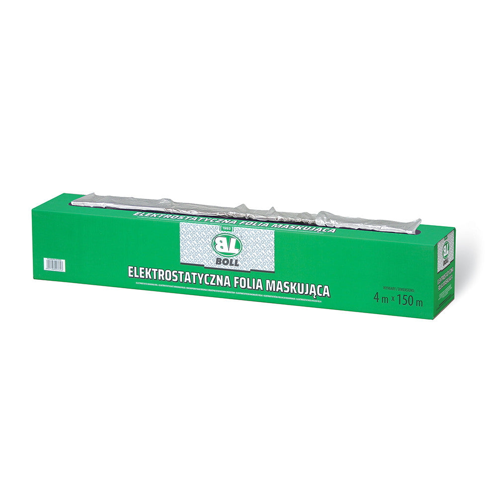 BOLL Elektrostaatiline maskeerimiskile 4 m x 150 m, noaga