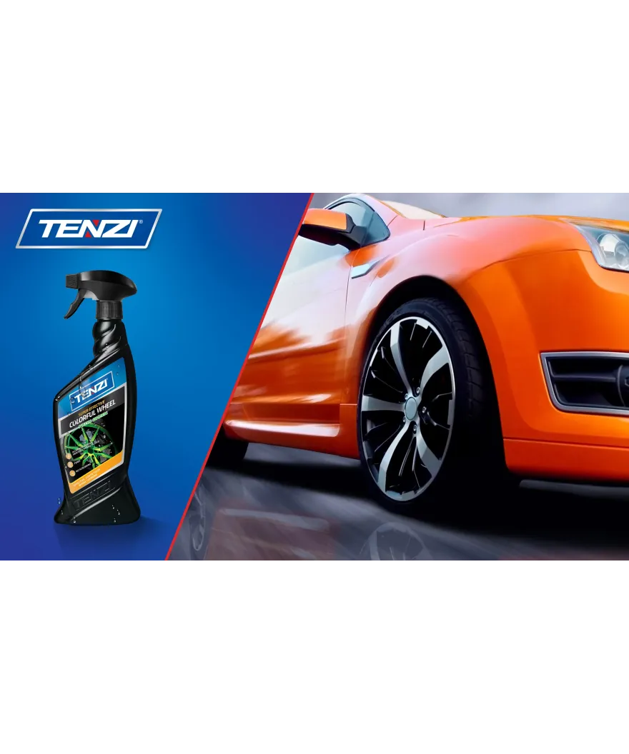Tenzi Kolorowa Felga Neon Green velgede ja rataste puhasti, roheline