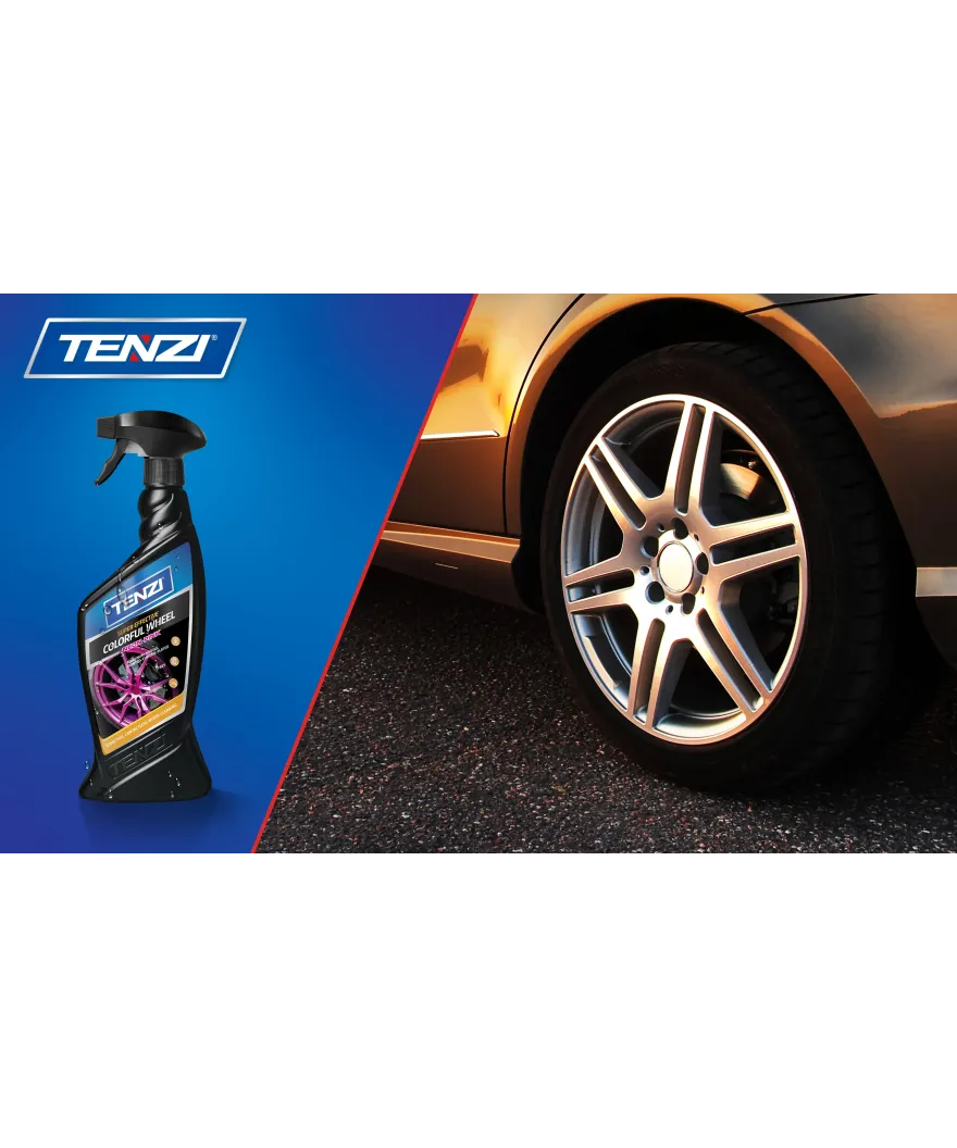 Tenzi Kolorowa Felga Neon Pink velgede ja rataste puhasti, roosa