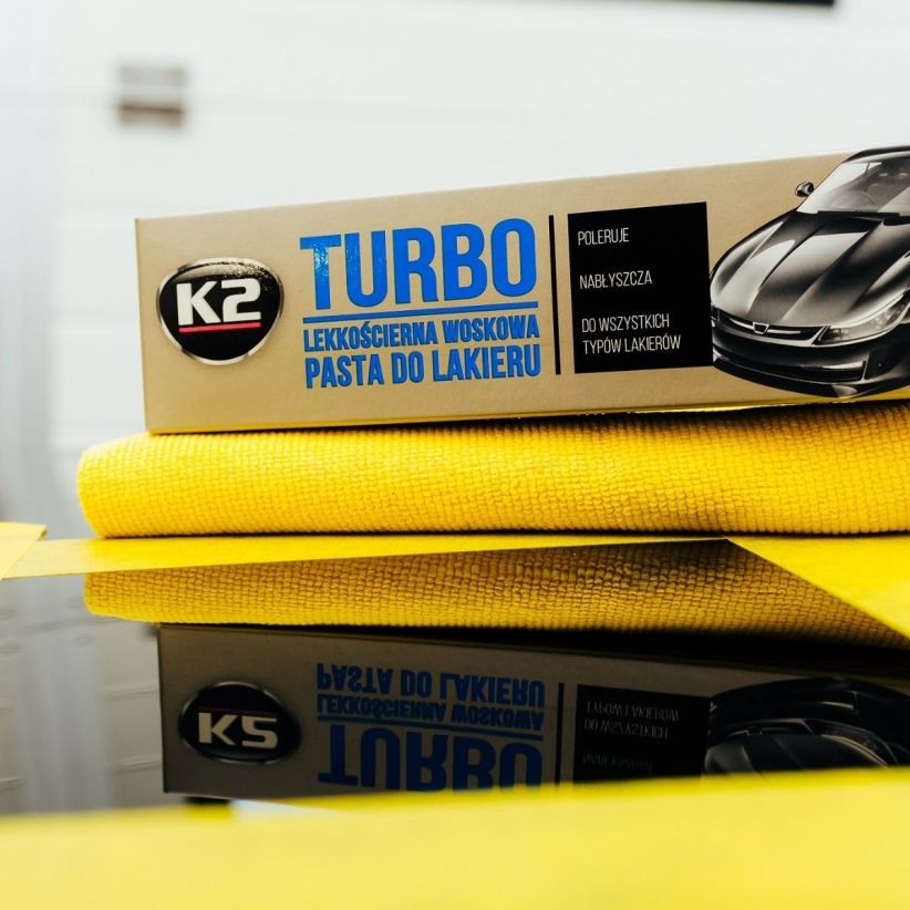K2 Turbo kergelt abrasiivne vahapasta