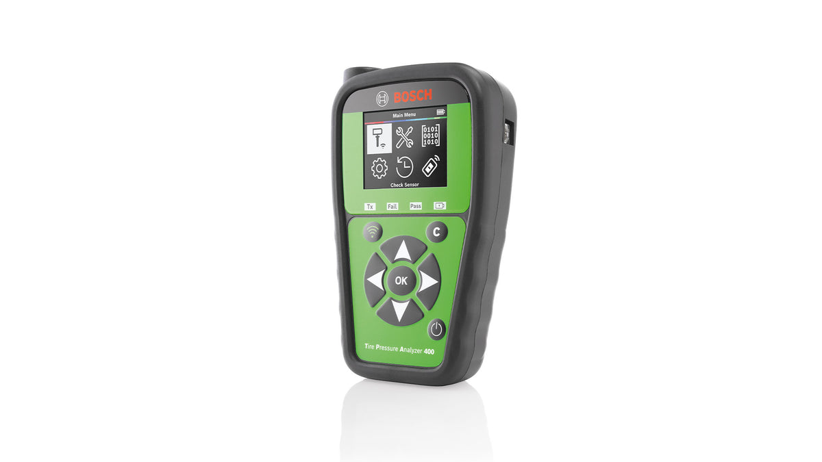 Bosch Tire Pressure Analyzer 400 programmeerimistööriist rehvirõhu andurite seadistamiseks