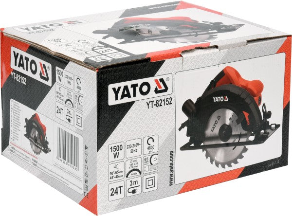 YATO Ketassaag 230 V, 1500 W, 185 mm