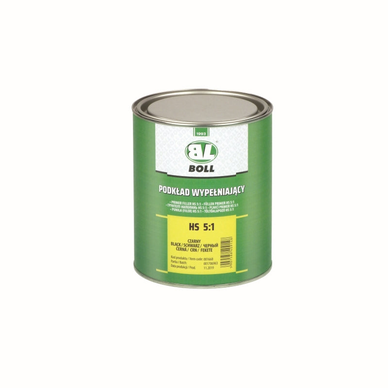 BOLL Täitekrunt 800 ml, HS 5:1, must