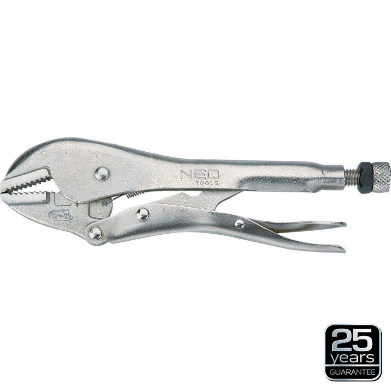 NEO Tools Universaalsed lukustuvad tangid 250 mm, ümarad lõuad
