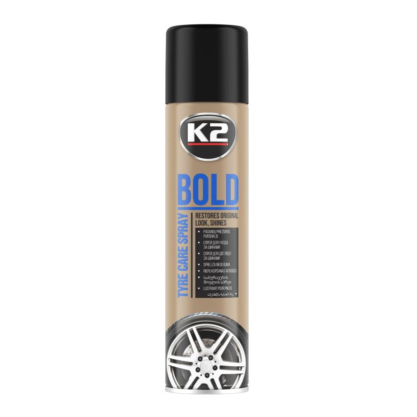 K2 Bold rehvide hooldus- ja läikevahend