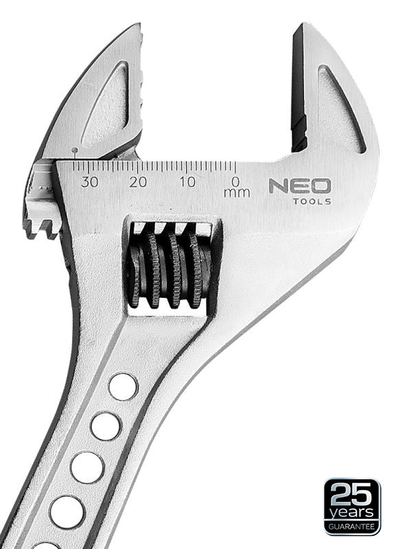 NEO Tools Reguleeritav võti 250 mm, vahemik 0-33 mm