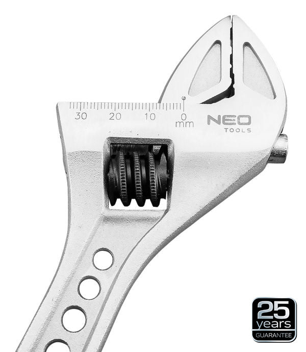 NEO Tools Reguleeritav võti 250 mm, vahemik 0-33 mm